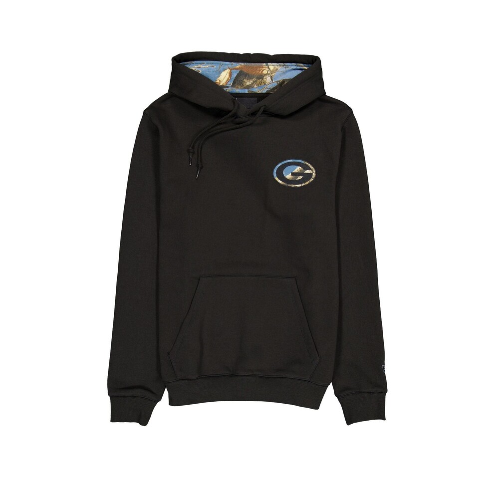 New Era Green Bay Packers Black Realtree Hoodie - Size XXL